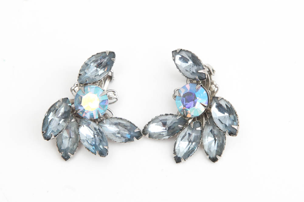 Collection of Vintage Clip On Earrings