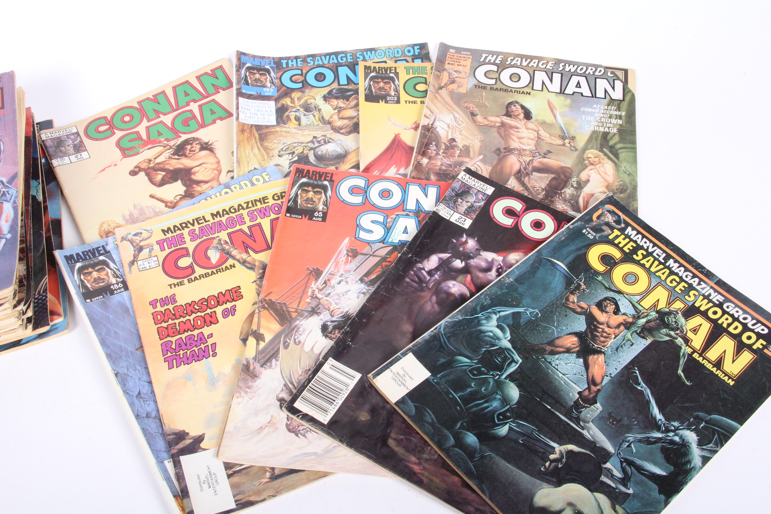 Marvel Conan Comic Books