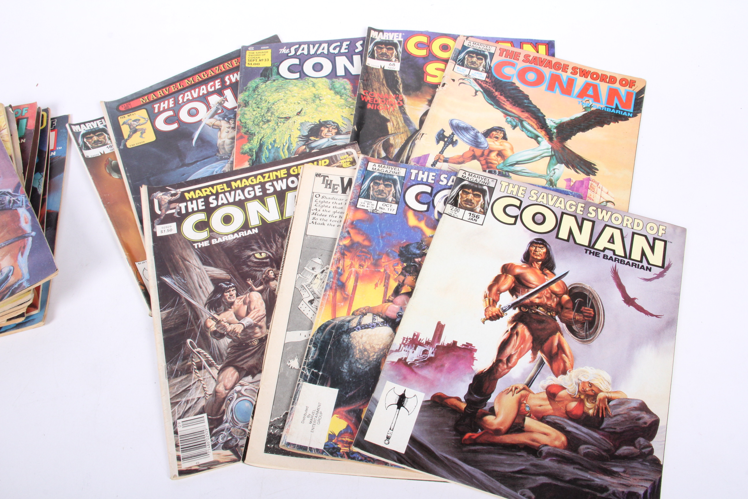 Marvel Conan Comic Books