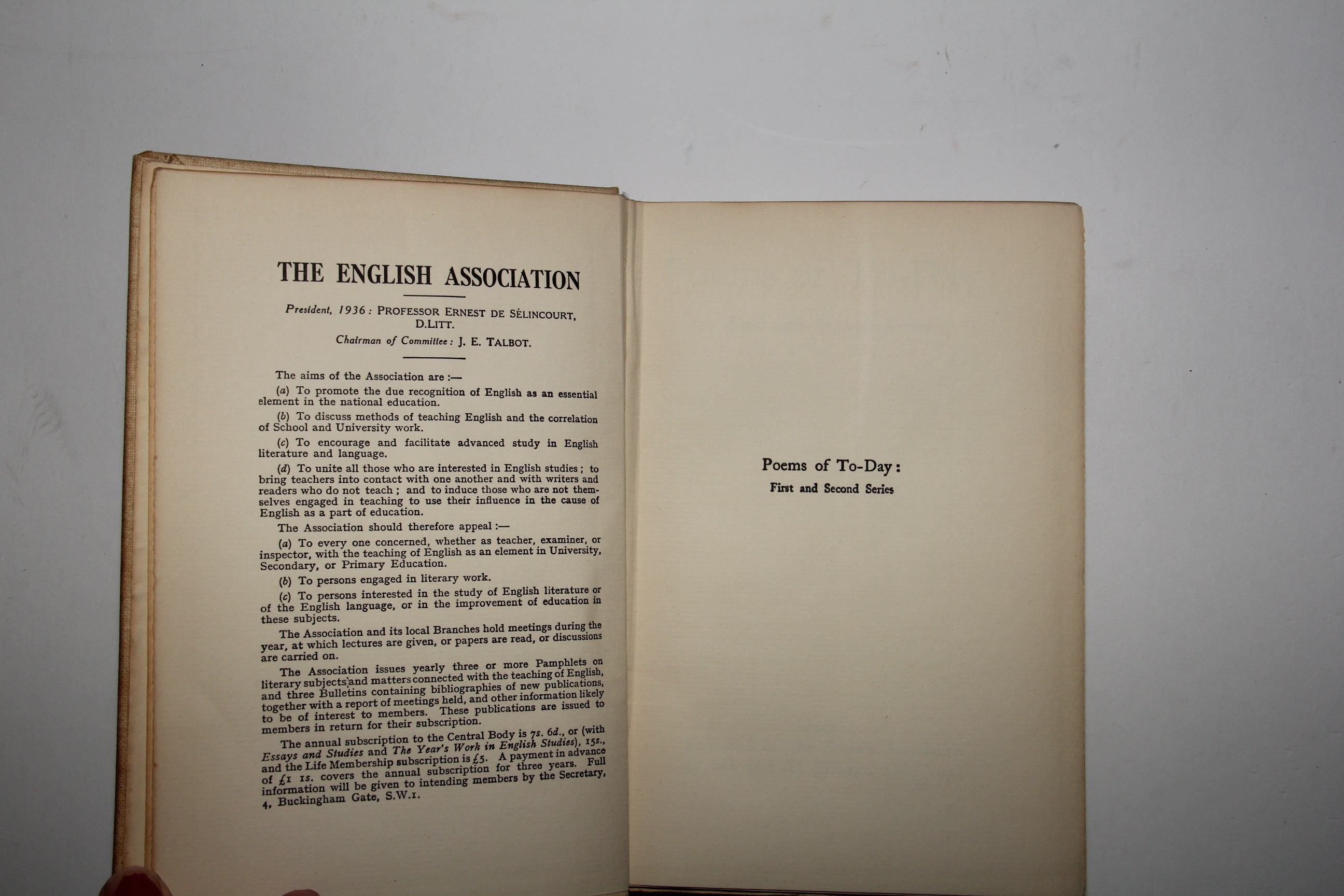 Collection of Books Published in 1930s