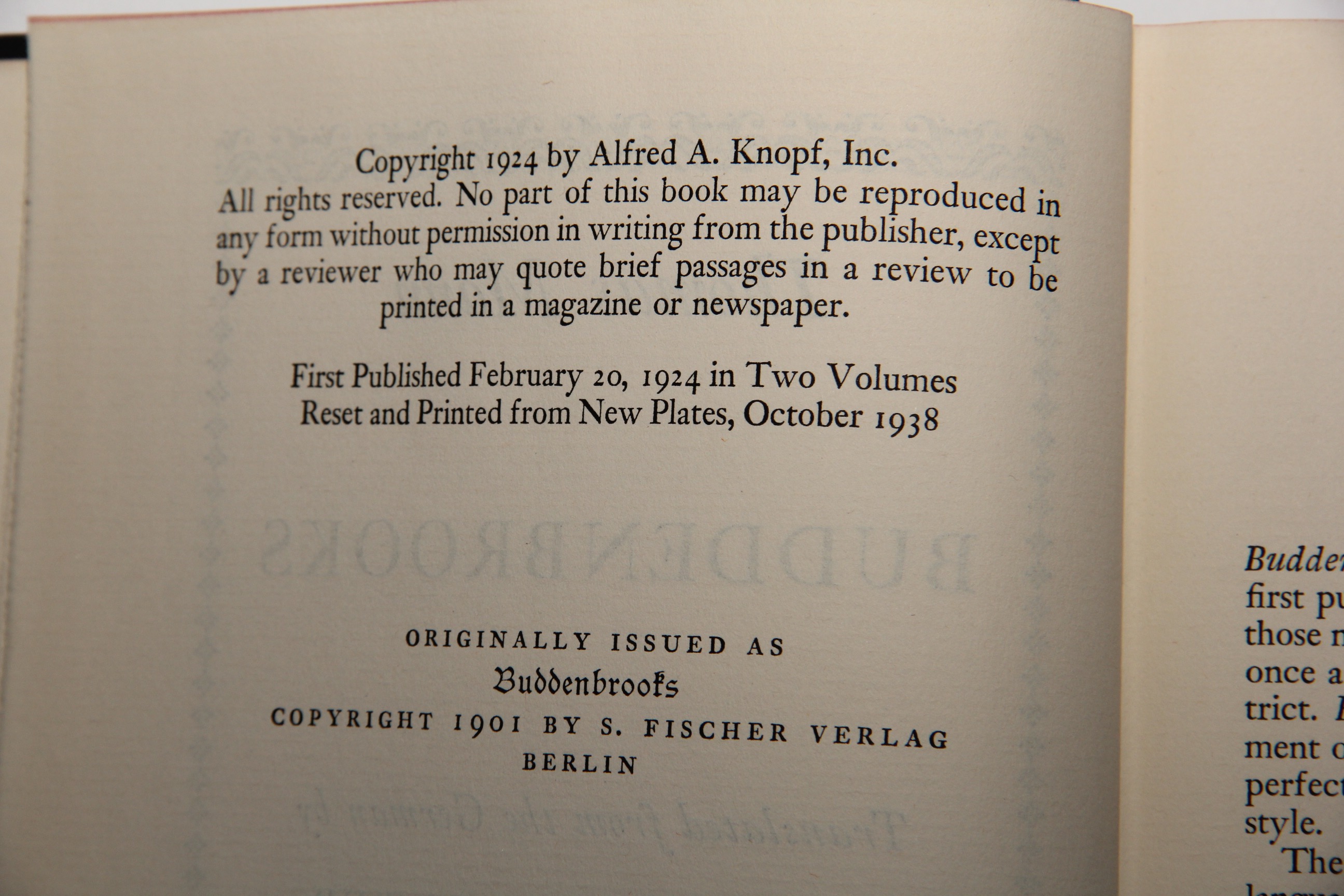 Collection of Books Published in 1930s