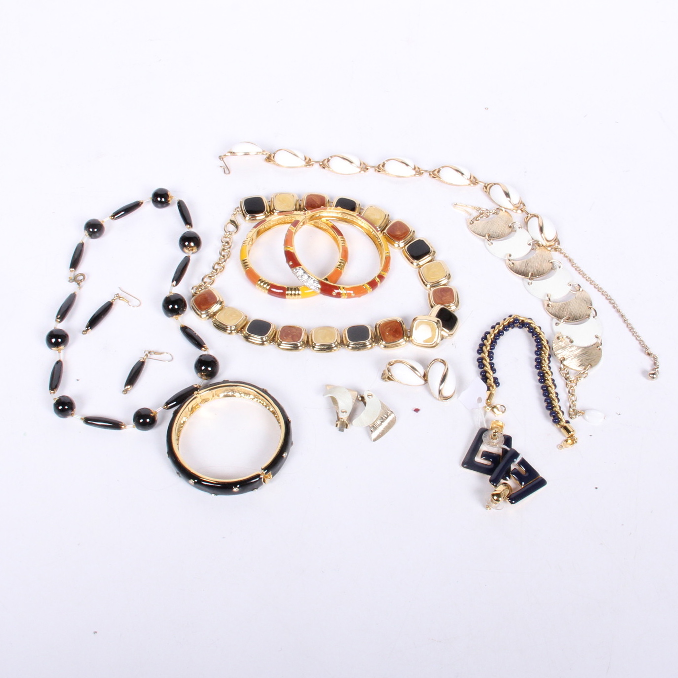 Vintage Enameled and Cloisonne Jewelry