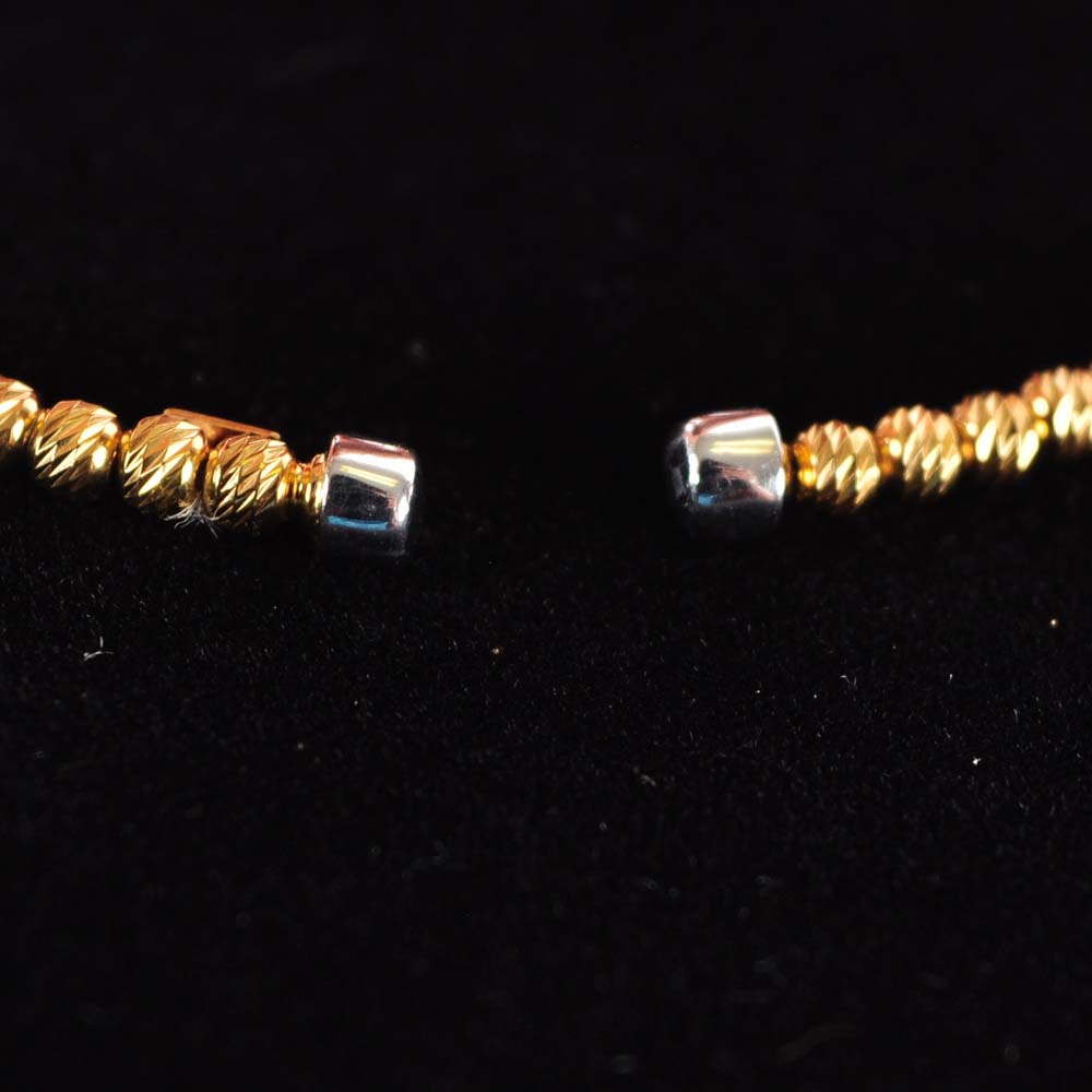 Silver Plated Bead Bracelet