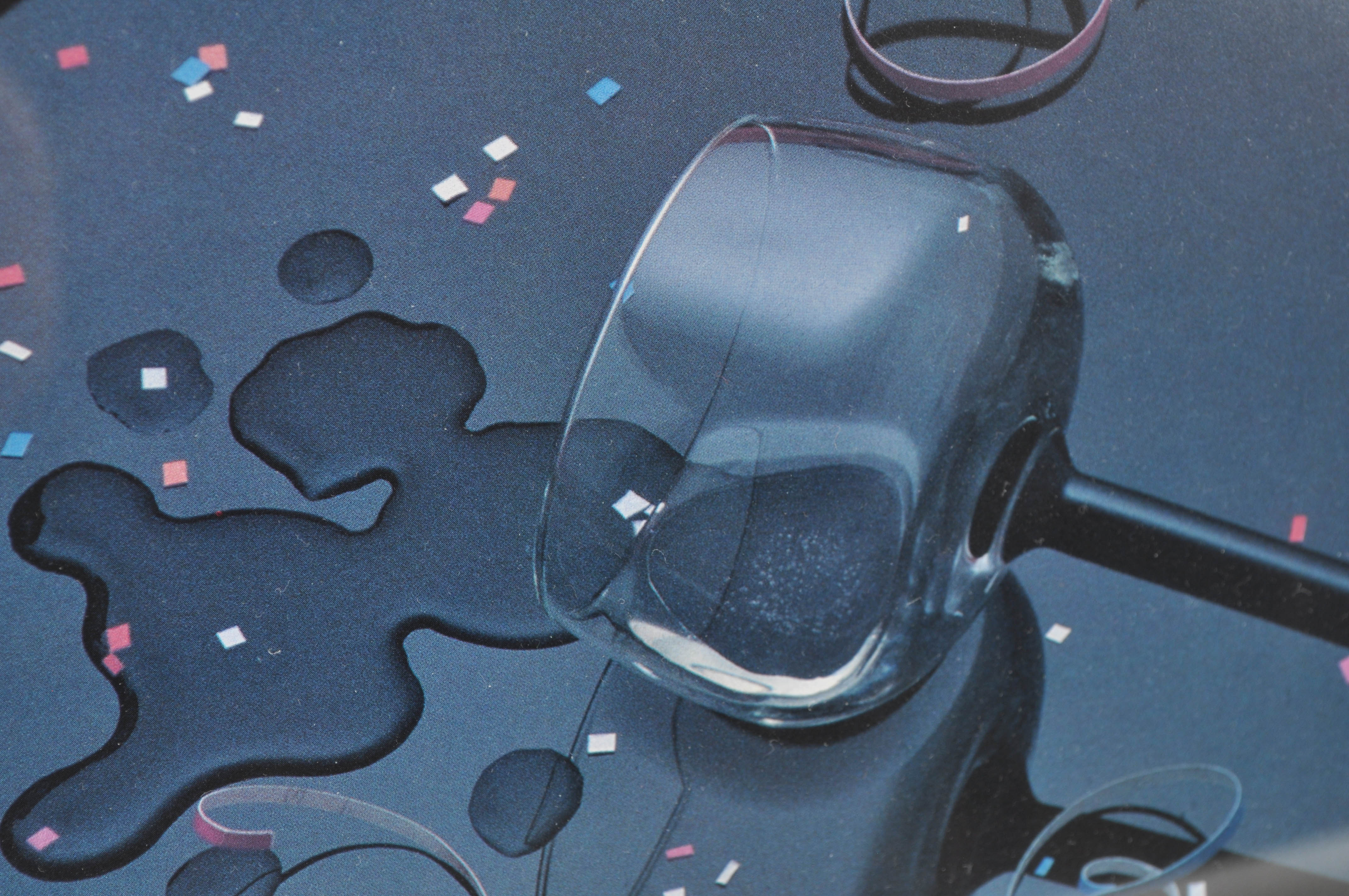 Poster from 1984 Sybarite Ball Signed by Organizers