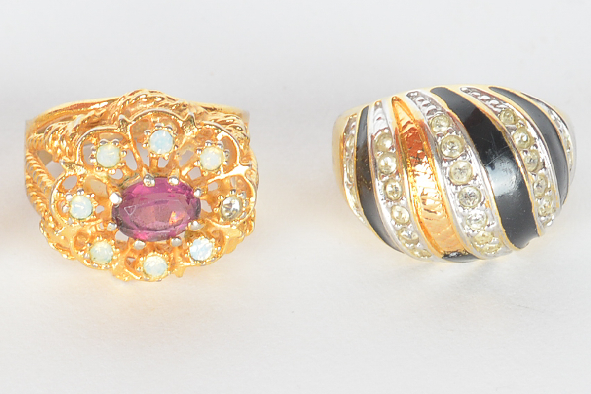 Collection of Vintage Costume Earrings