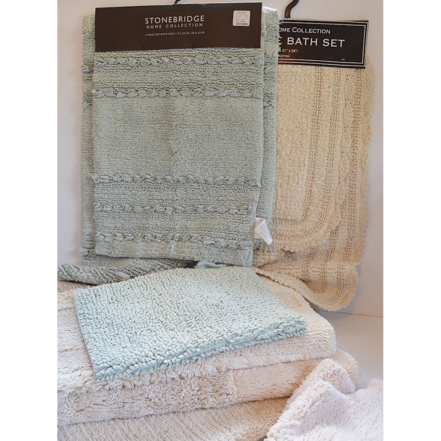 Collection of Bath Sets and Mats