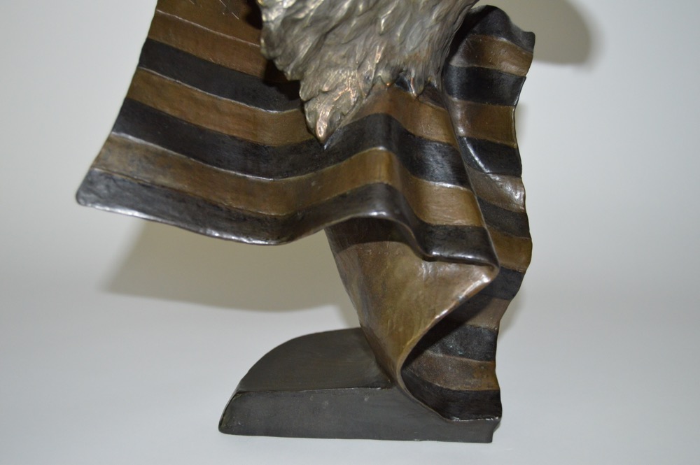 Mark Hopkins "Forever Free" Bronze Eagle Sculpture