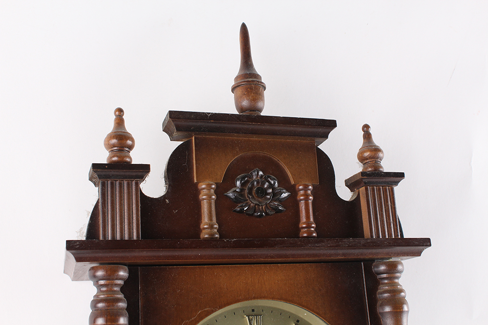 Vintage Linden 31 Day Pendulum Wall Clock