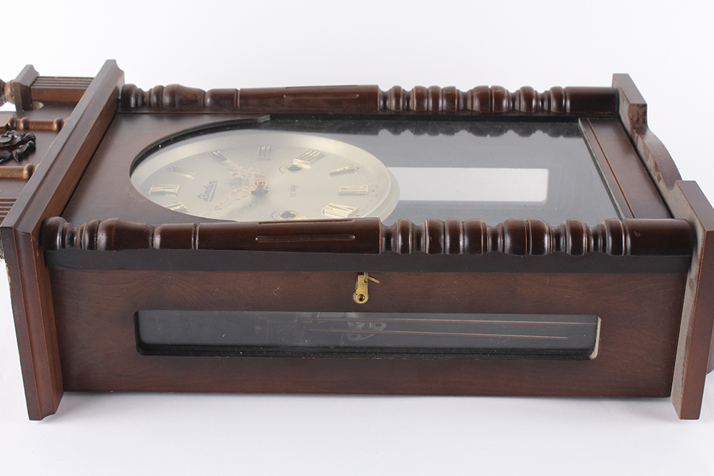 Vintage Linden 31 Day Pendulum Wall Clock