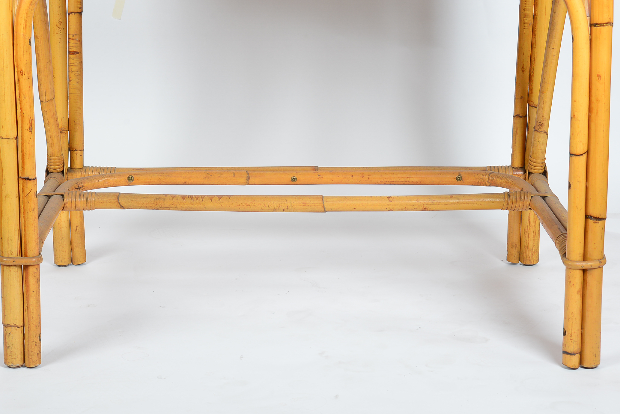 Vintage Rattan Writing Desk