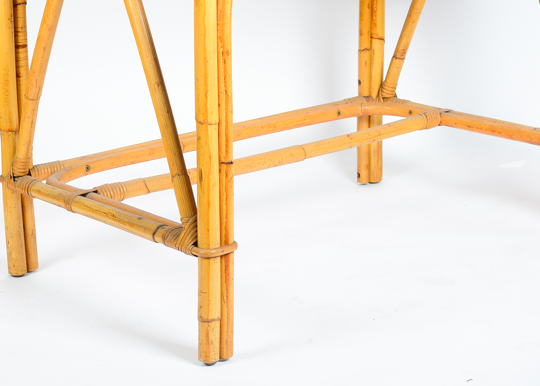 Vintage Rattan Writing Desk