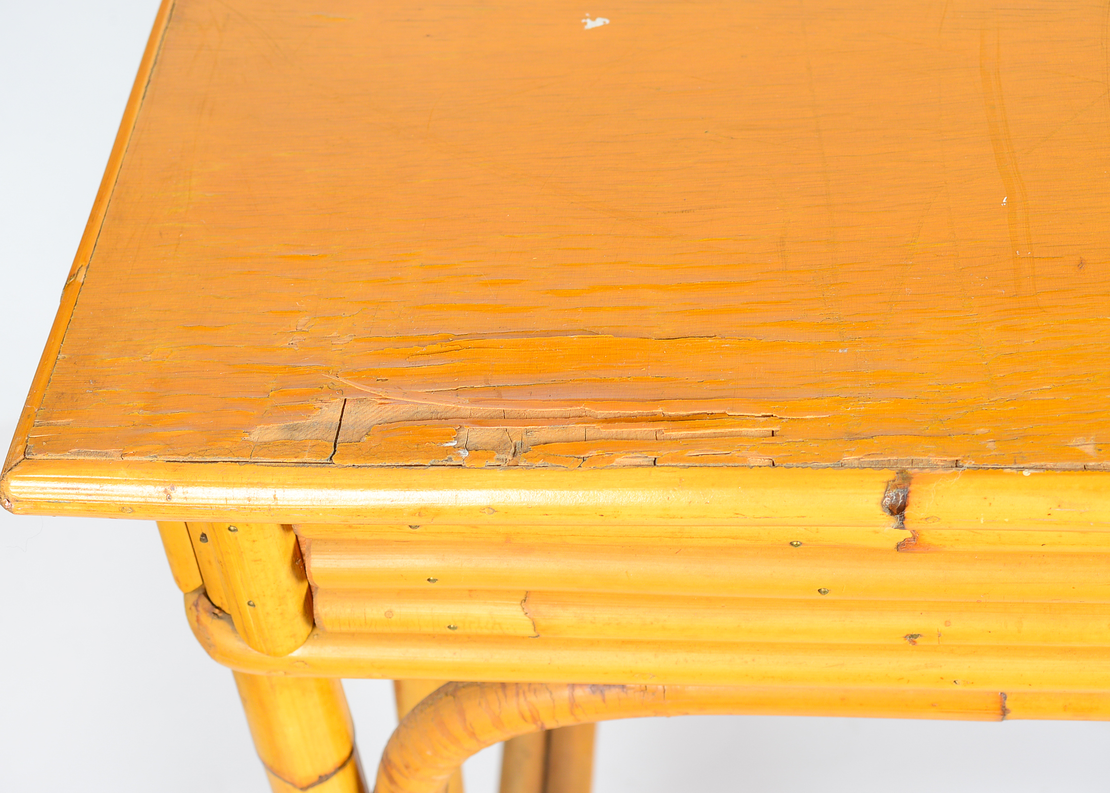 Vintage Rattan Writing Desk