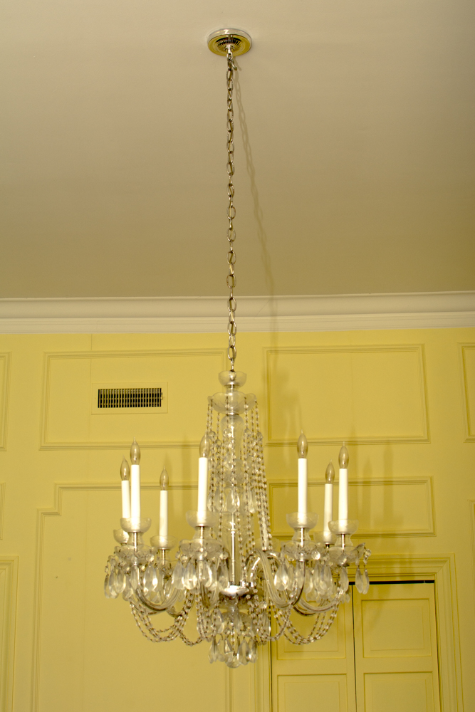 Crystal Glass Candelabra Chandelier