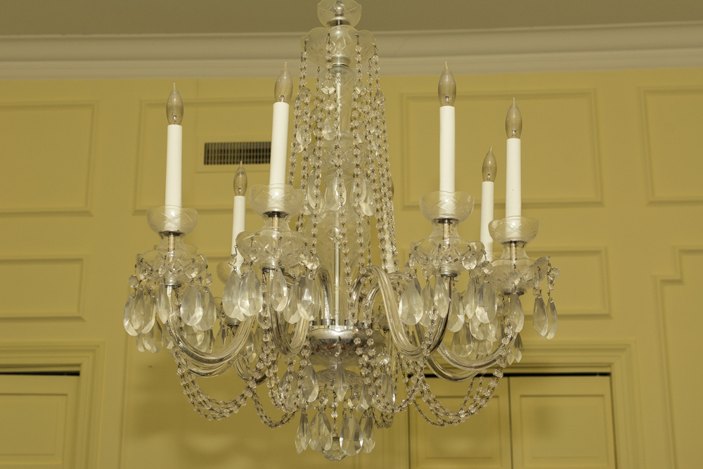 Crystal Glass Candelabra Chandelier
