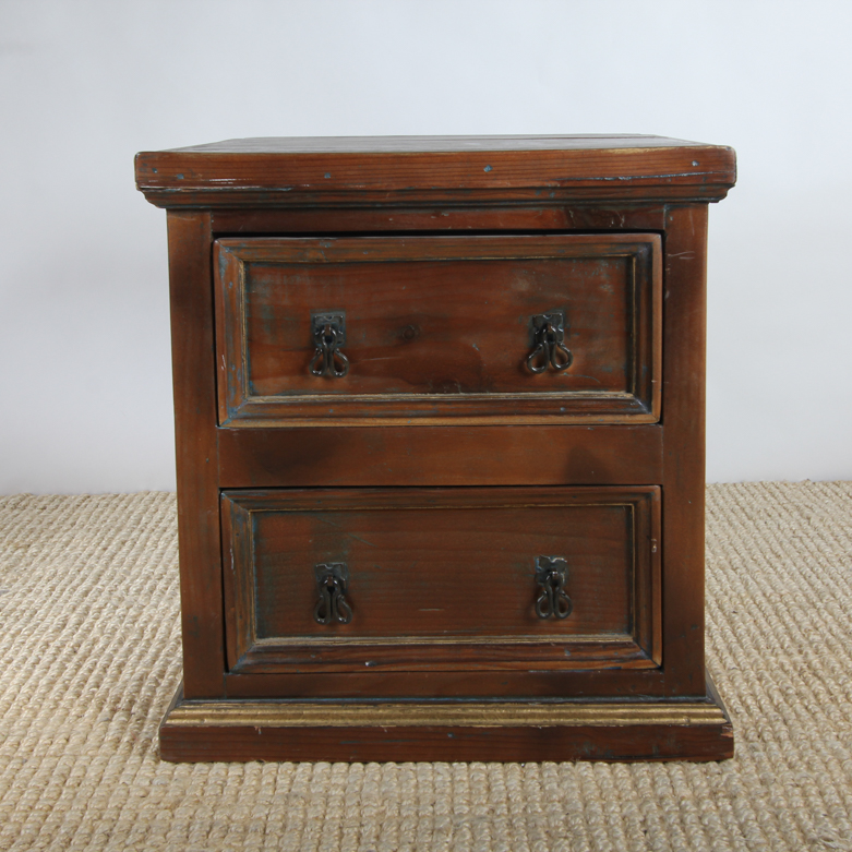 Vintage Wood Nightstand