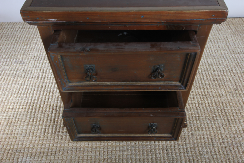 Vintage Wood Nightstand