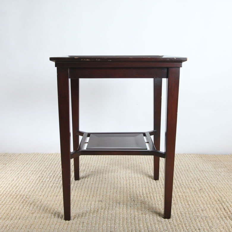 Contemporary Wood Accent Table