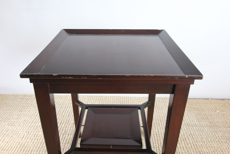 Contemporary Wood Accent Table