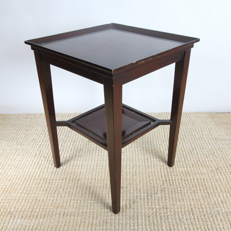 Contemporary Wood Accent Table