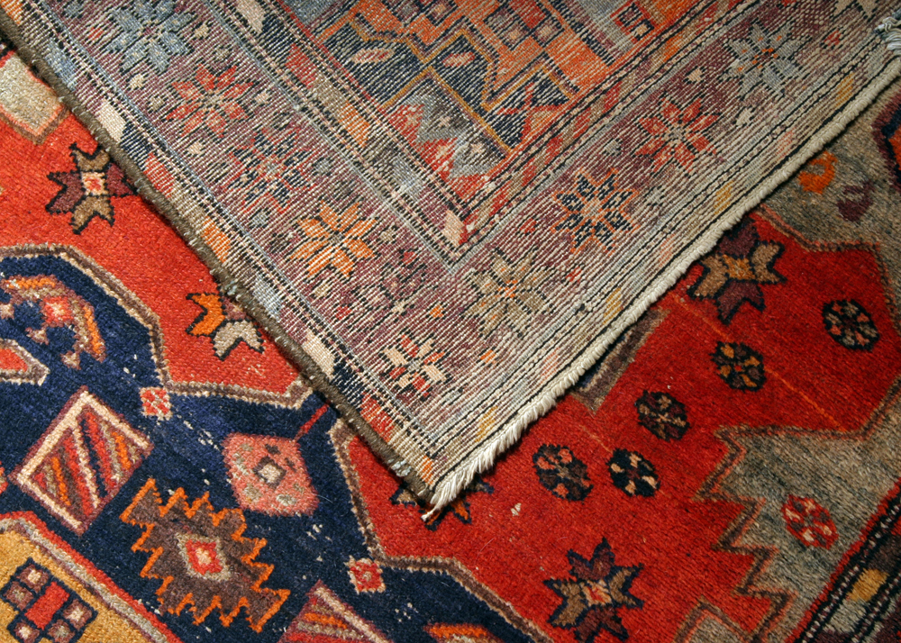 Vintage Handwoven Kurdish Kakaberu Carpet Runner