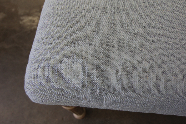 Sheraton Style Upholstered Bench