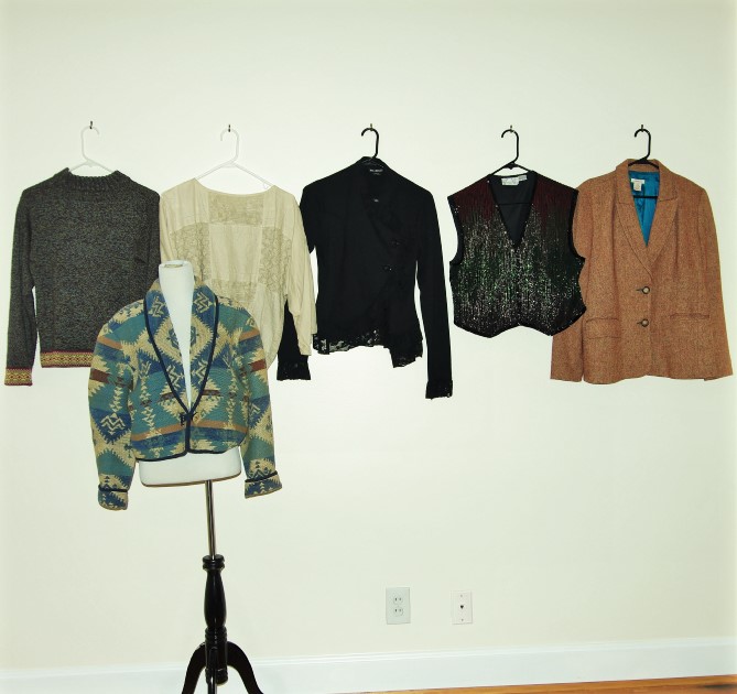 Assortment of Vintage and Newer Sweaters and Jackets