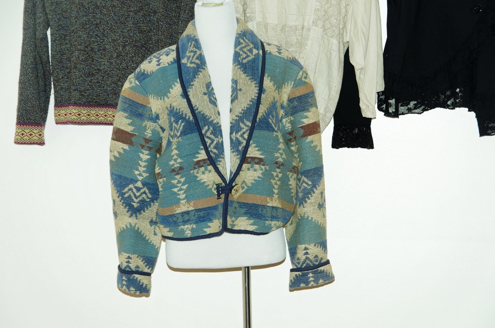 Assortment of Vintage and Newer Sweaters and Jackets