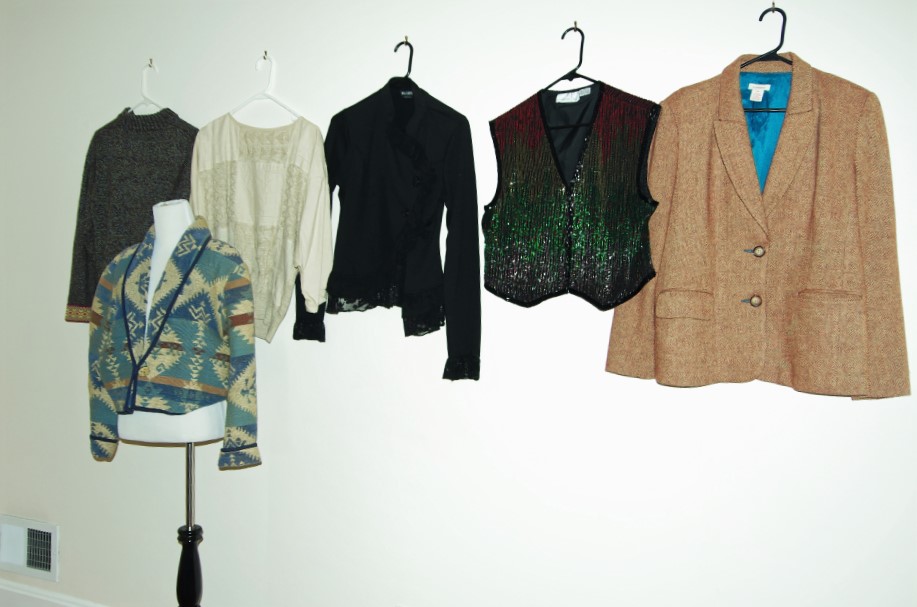 Assortment of Vintage and Newer Sweaters and Jackets