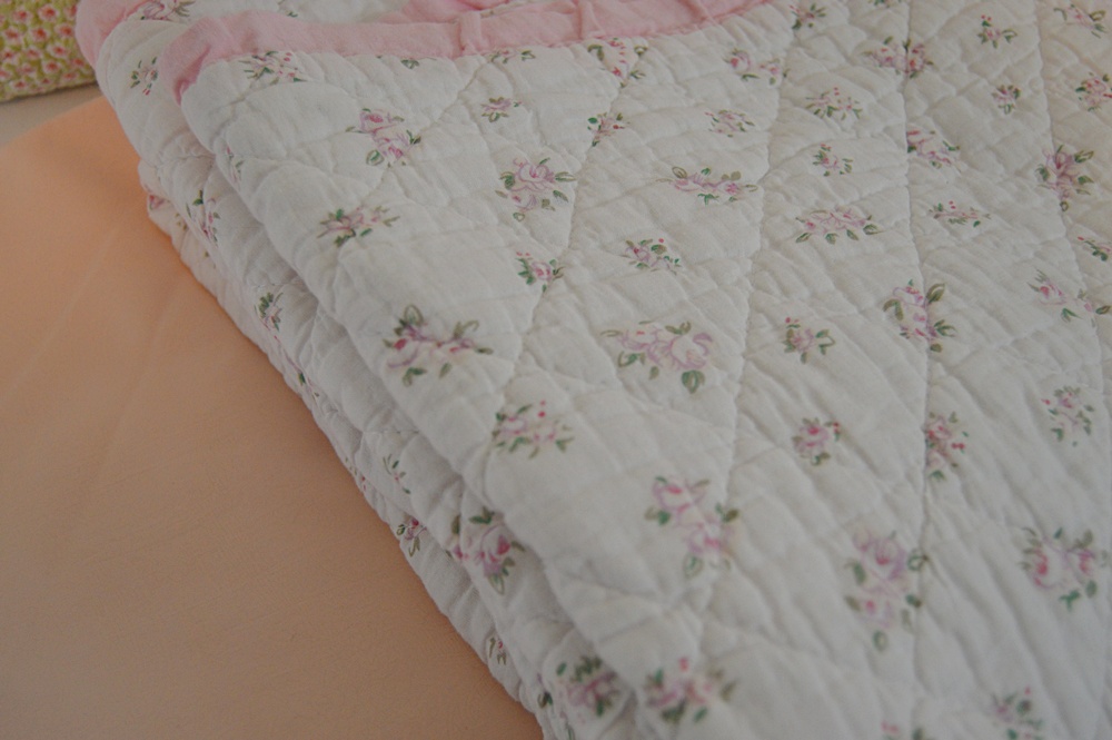 Ralph Lauren+Pottery Barn Bed Linens in Pink Florals and Gingham
