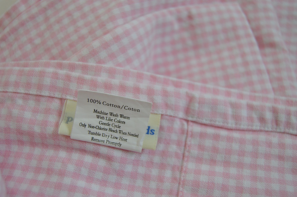 Ralph Lauren+Pottery Barn Bed Linens in Pink Florals and Gingham
