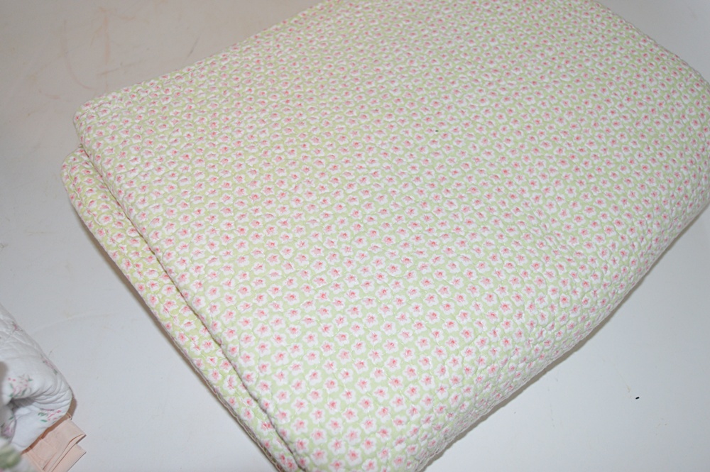 Ralph Lauren+Pottery Barn Bed Linens in Pink Florals and Gingham