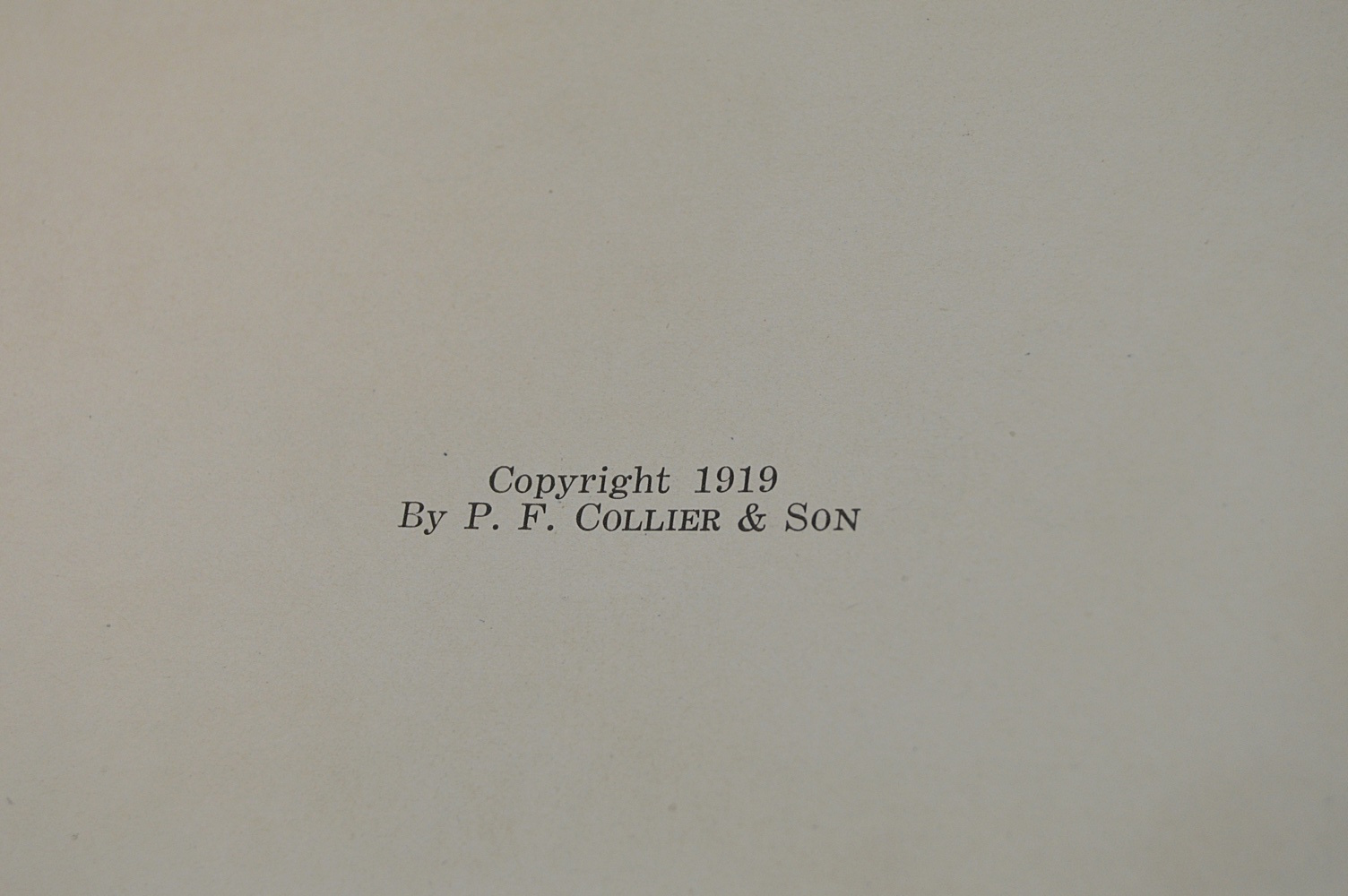 1916-1919 Books on WWI