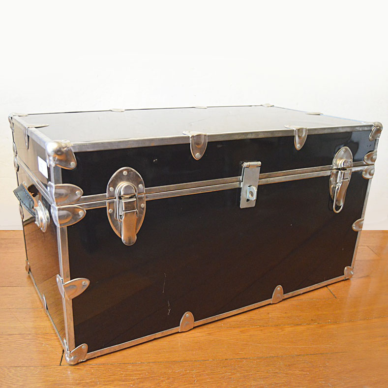 Black Metal Trunk
