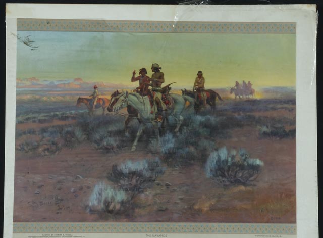 Vintage 1950 Kemper-Thomas Co. Partial Calendar