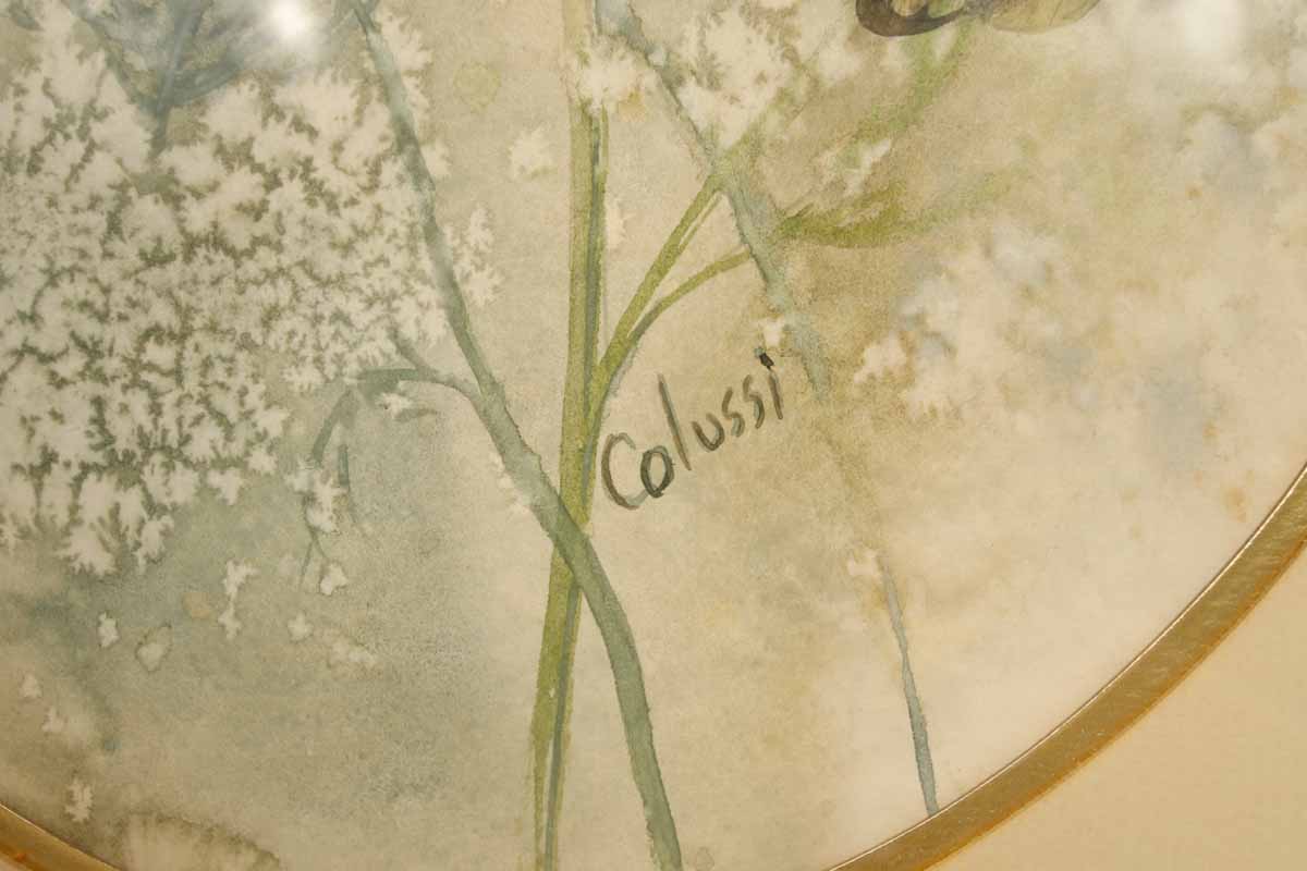 Colussi Signed Original Watercolor