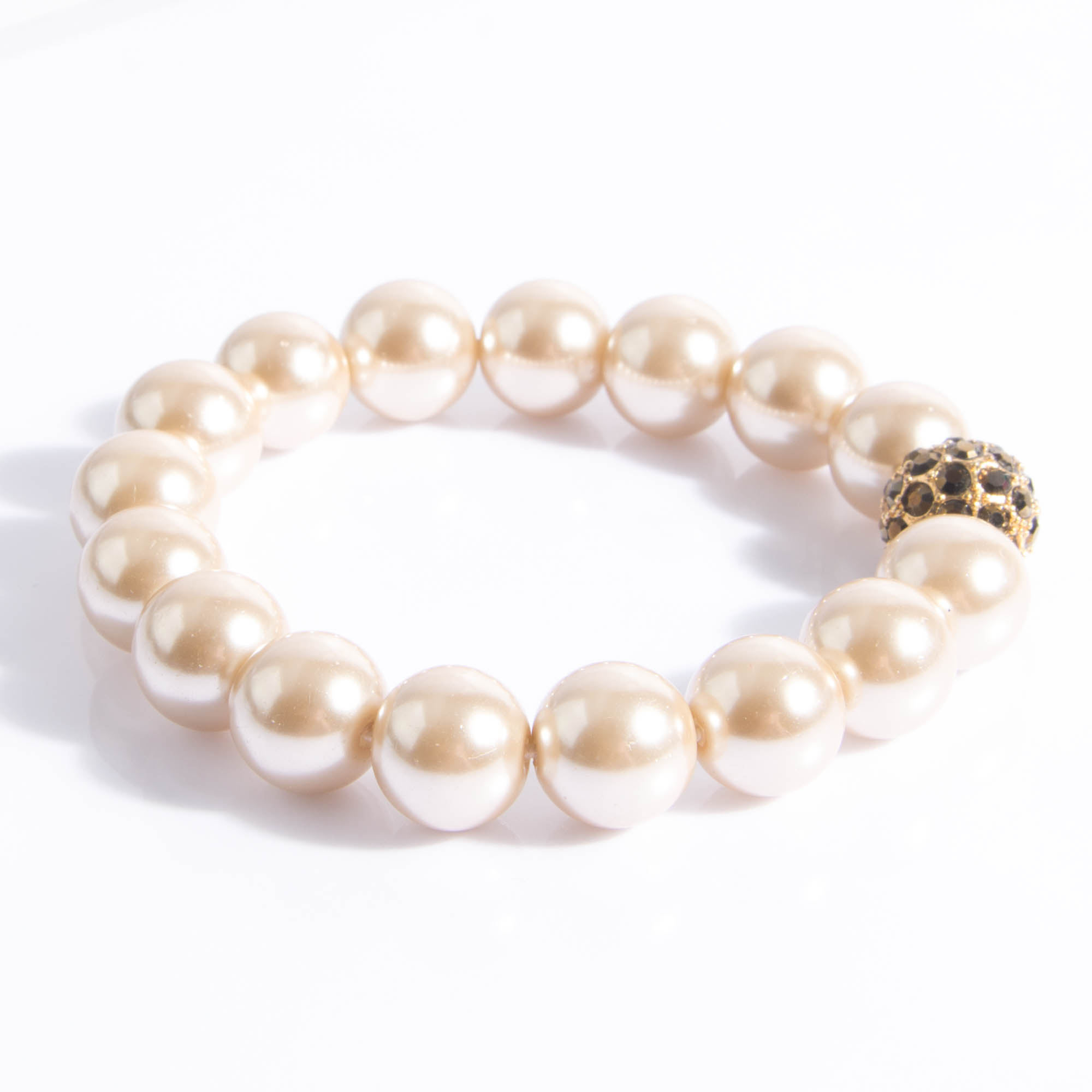 Vintage Simulated Pearl Bracelet