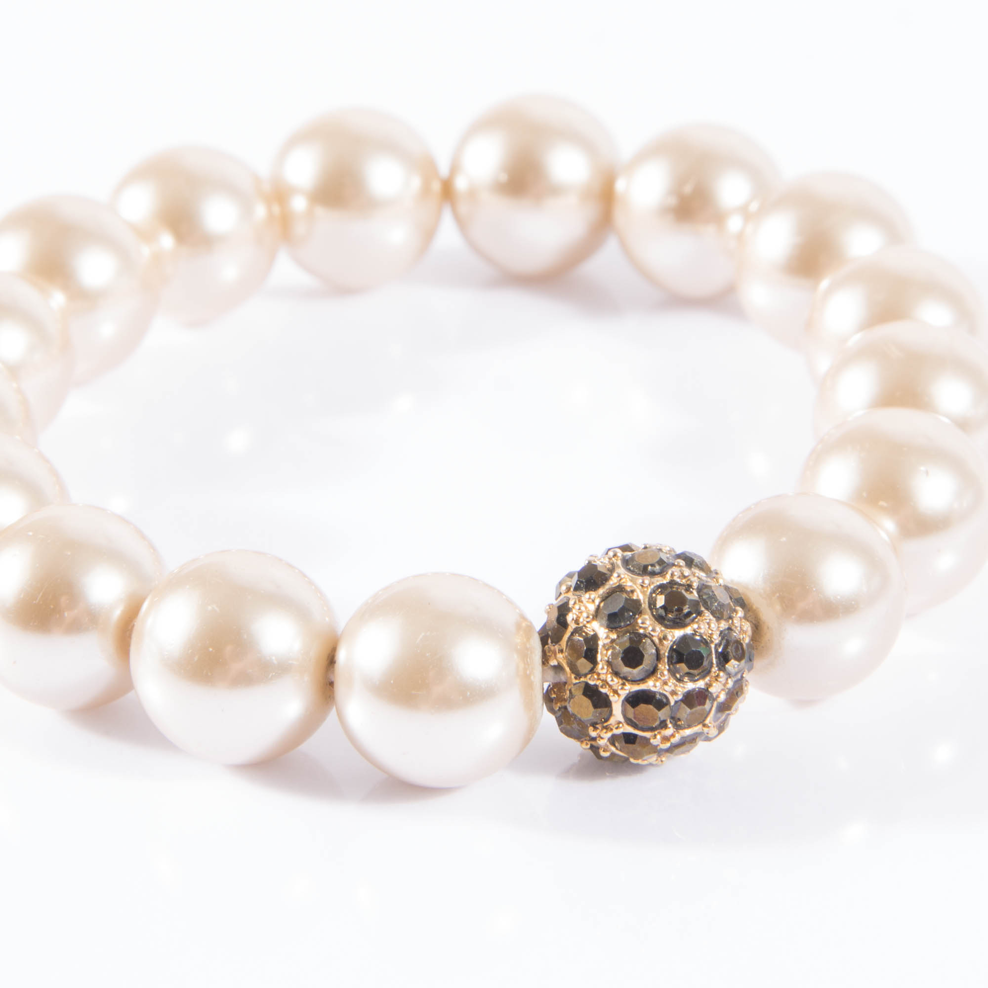 Vintage Simulated Pearl Bracelet
