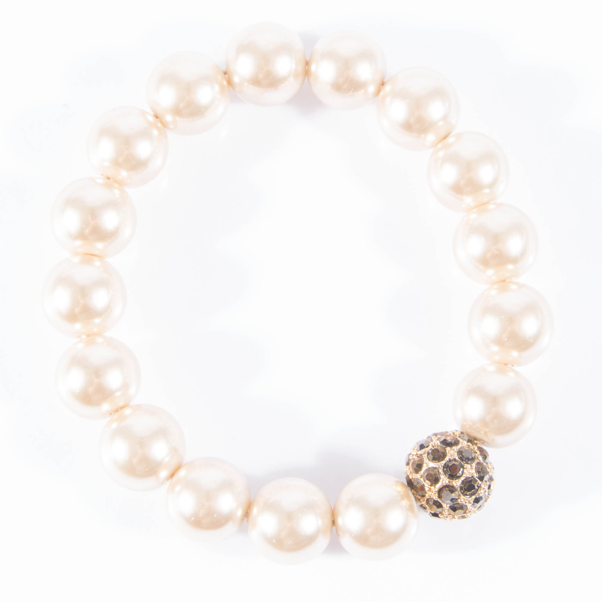 Vintage Simulated Pearl Bracelet