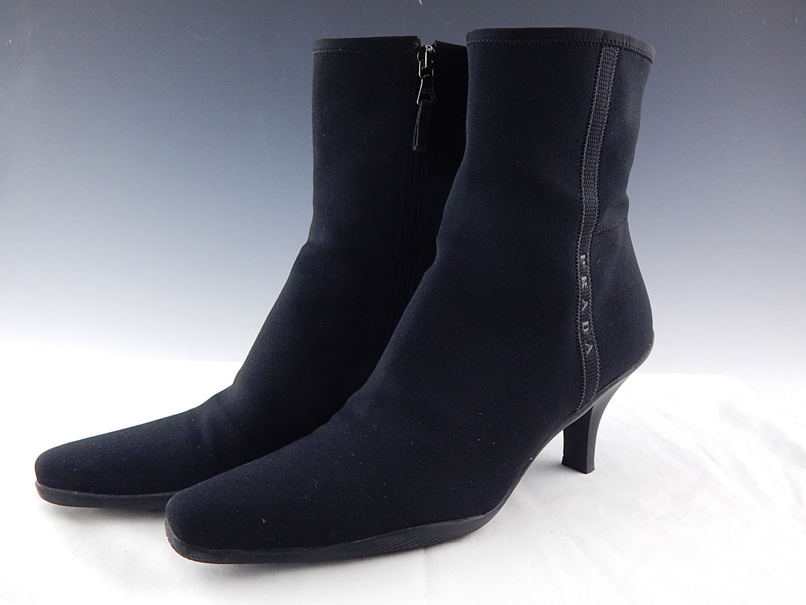 Prada Black Boots, Size 39