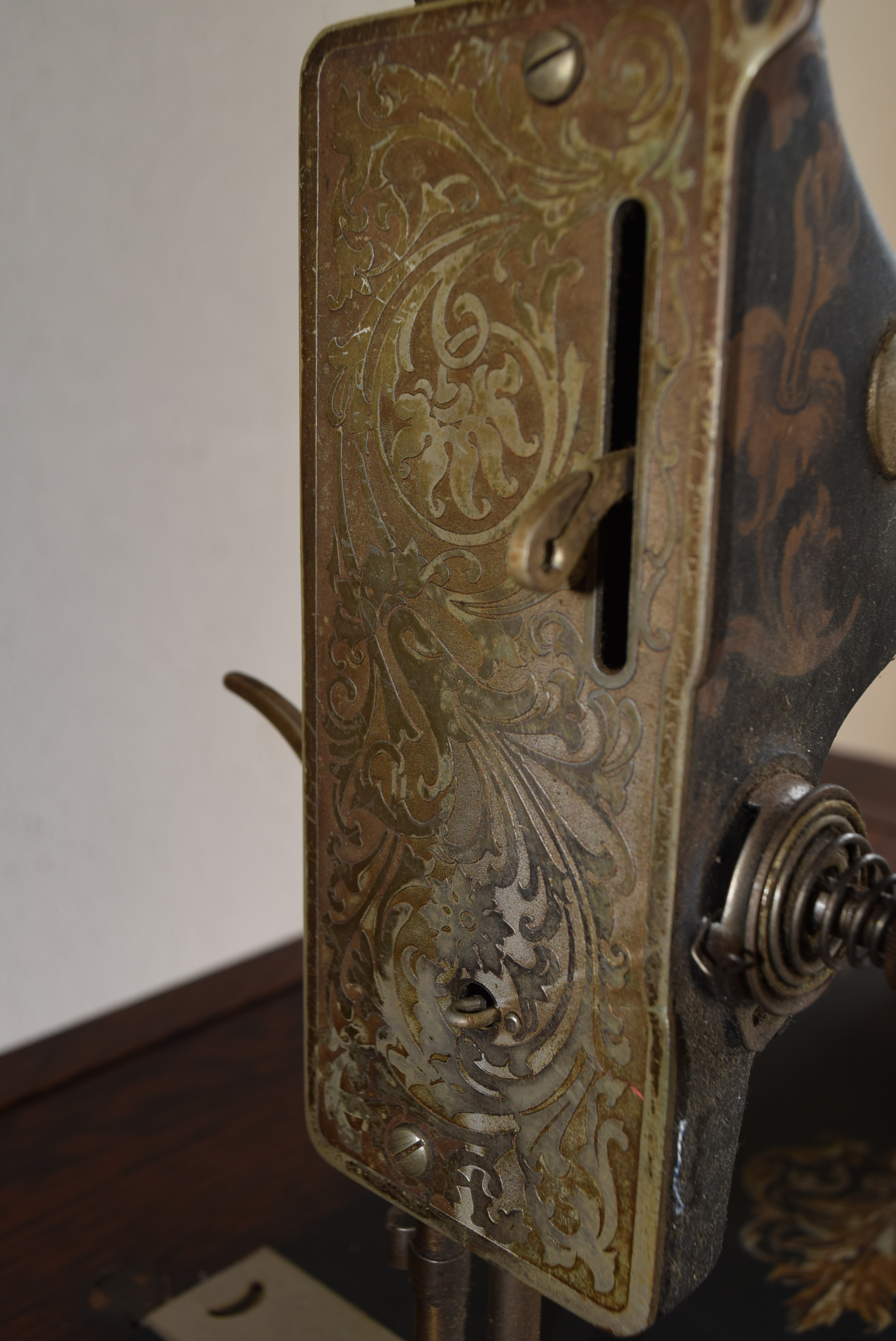 Antique Minnesota A Treadle Sewing Machine.