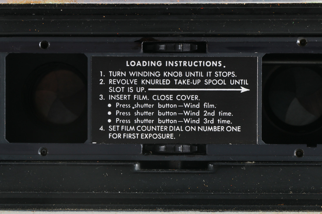 Vintage Revere Stereo 33 Camera and Leather Satchel