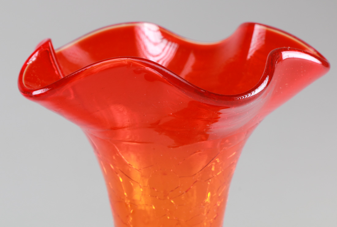 Colorful Collection of Crackle Glass