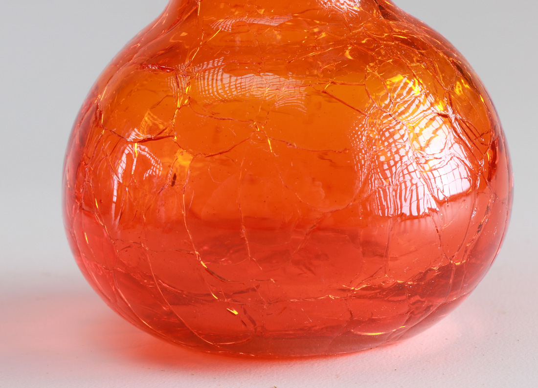 Colorful Collection of Crackle Glass