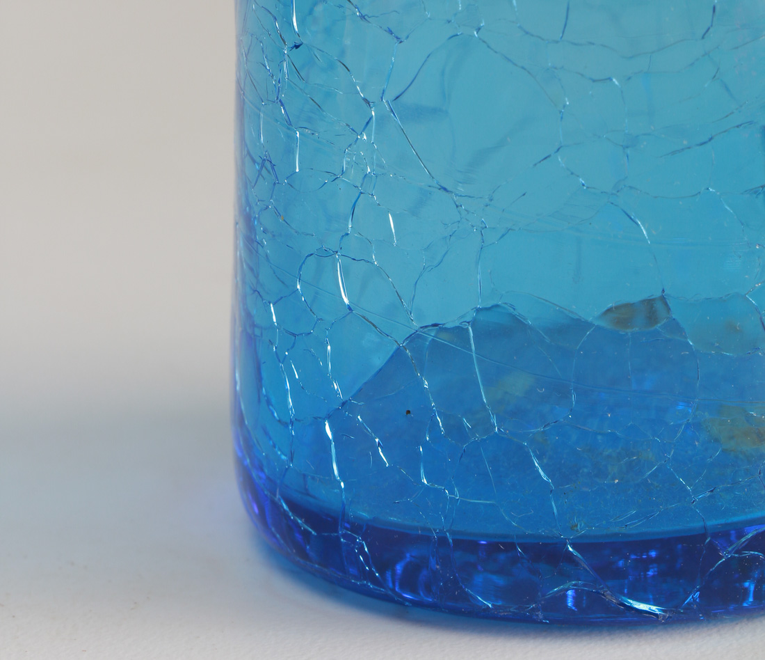 Colorful Collection of Crackle Glass