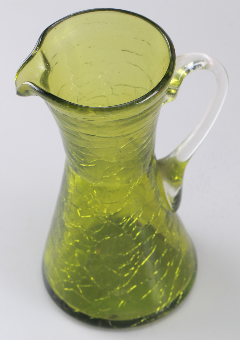 Colorful Collection of Crackle Glass