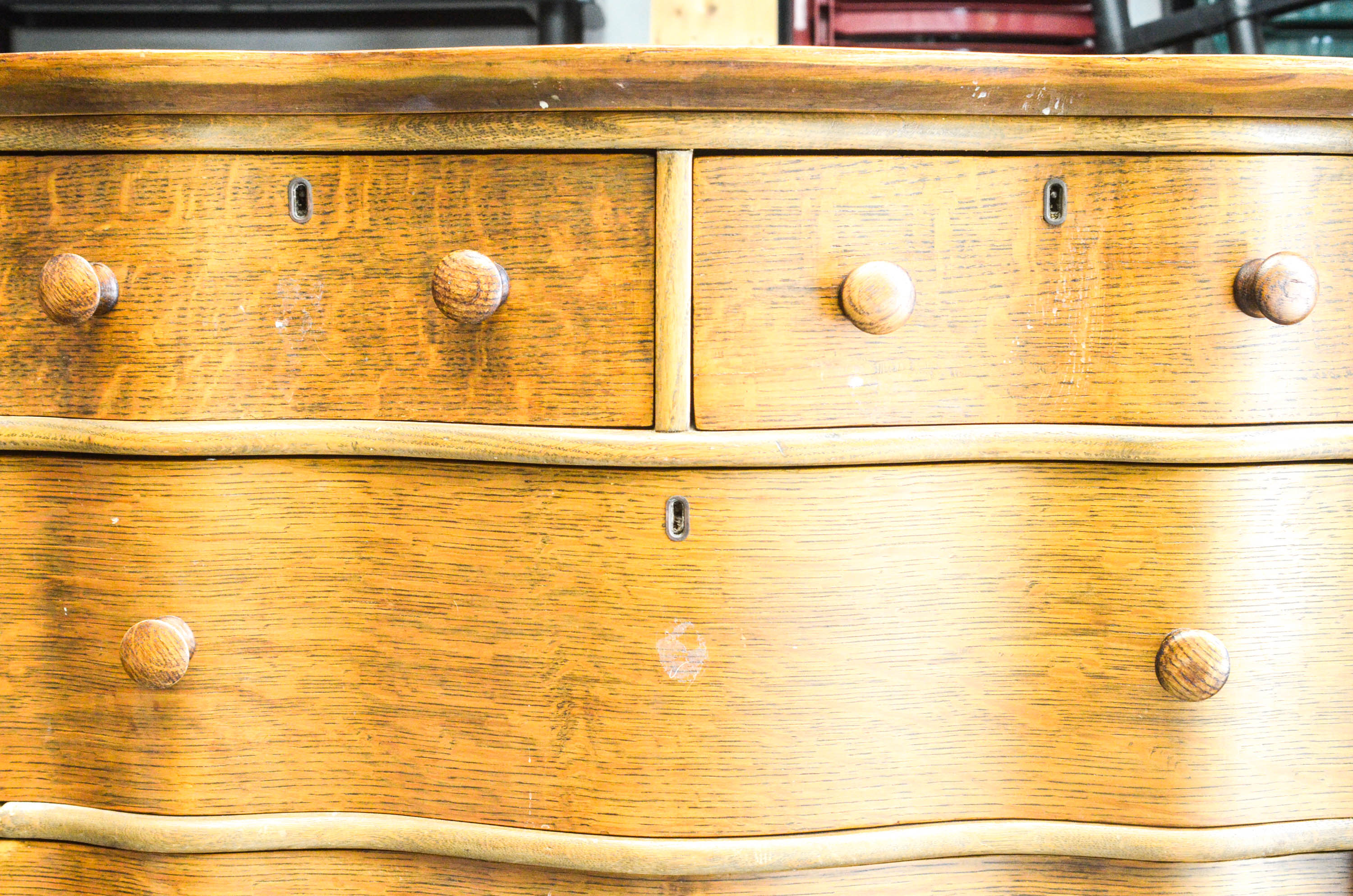 Tall Chest of Drawers in Oak