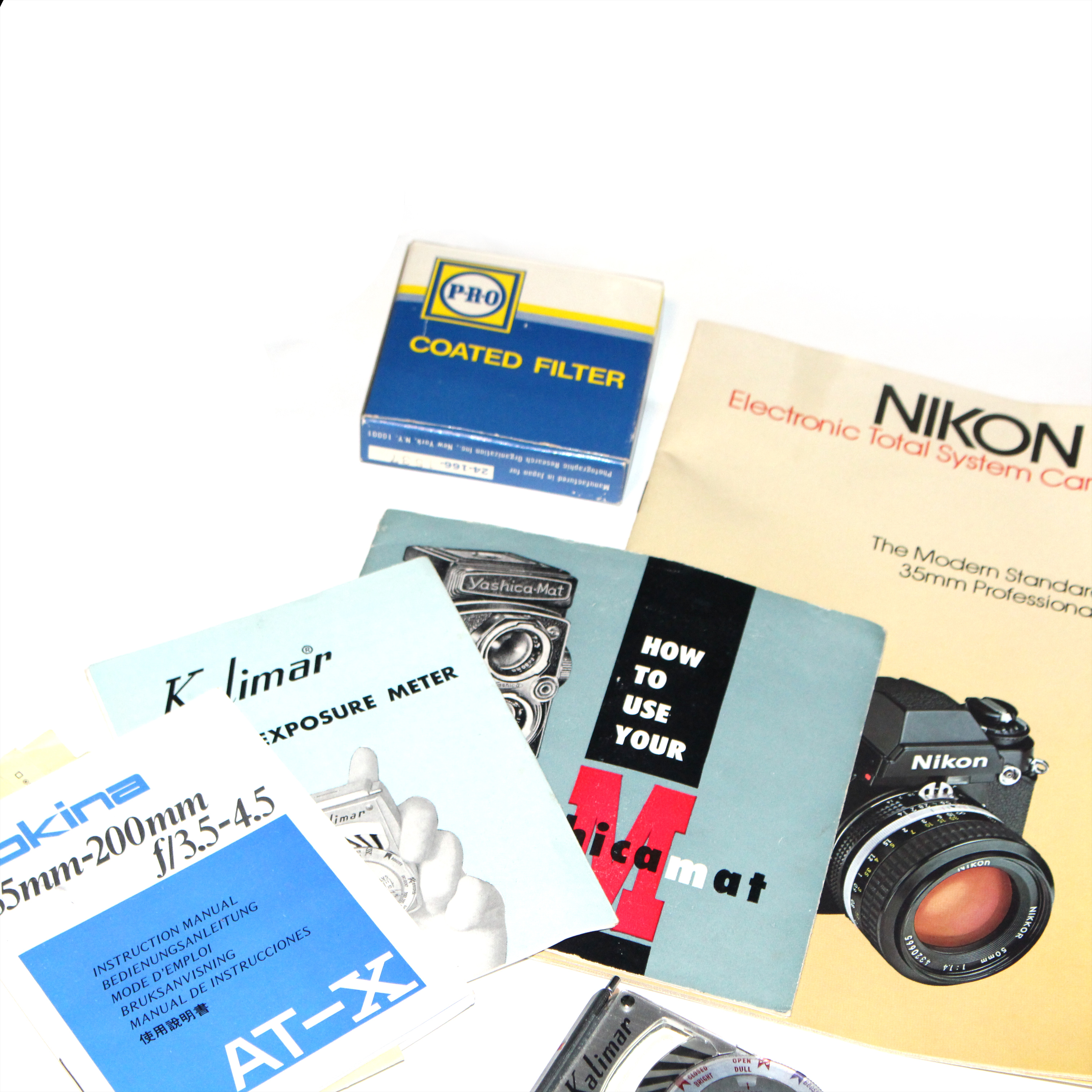 Nikon FM3A 35mm Film Camera with Accessories and Tripod