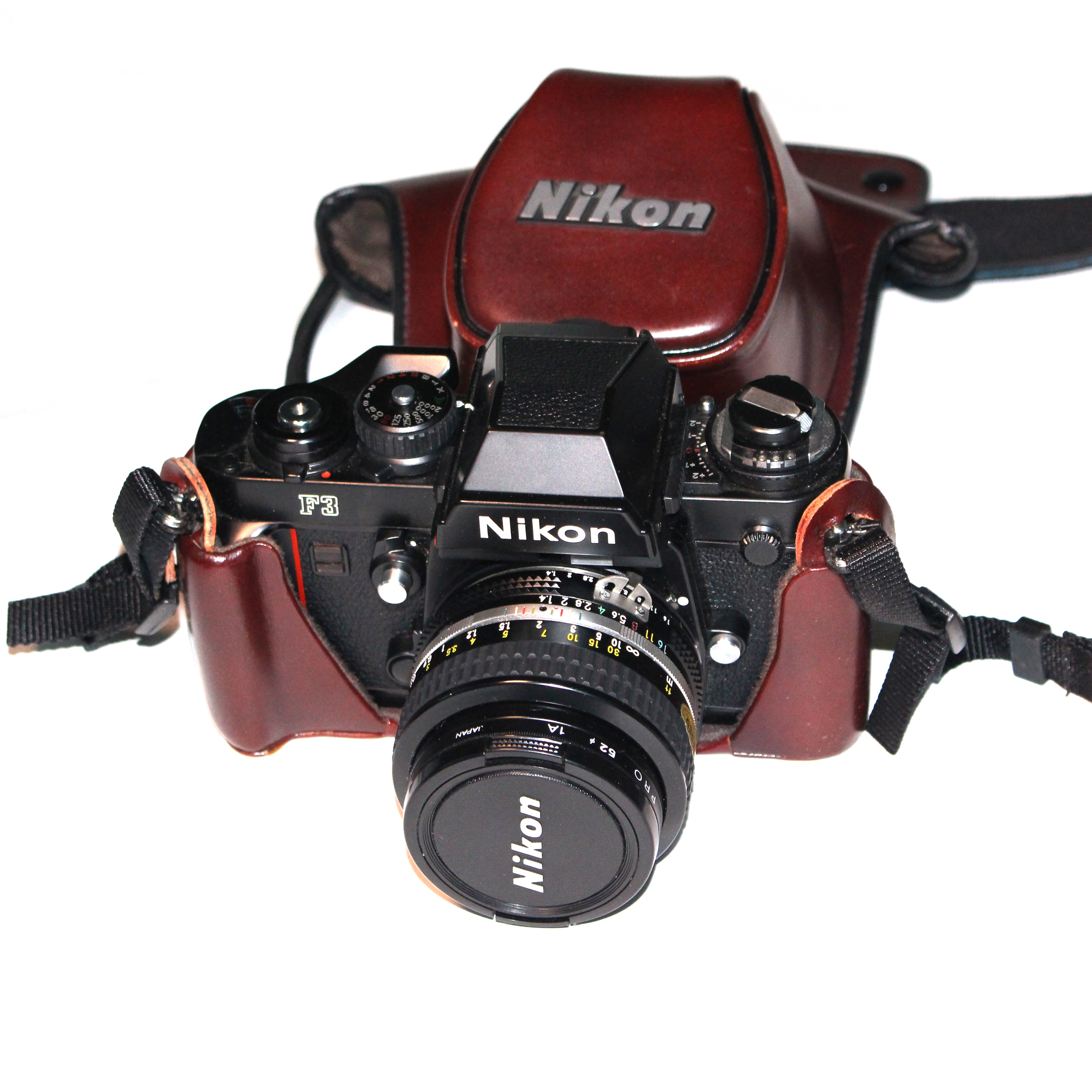 Nikon FM3A 35mm Film Camera with Accessories and Tripod