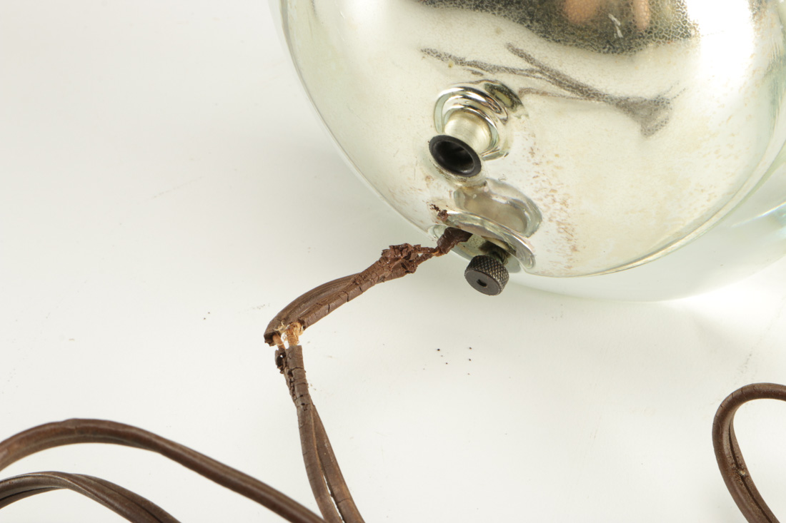 Green Glass Desktop Clock