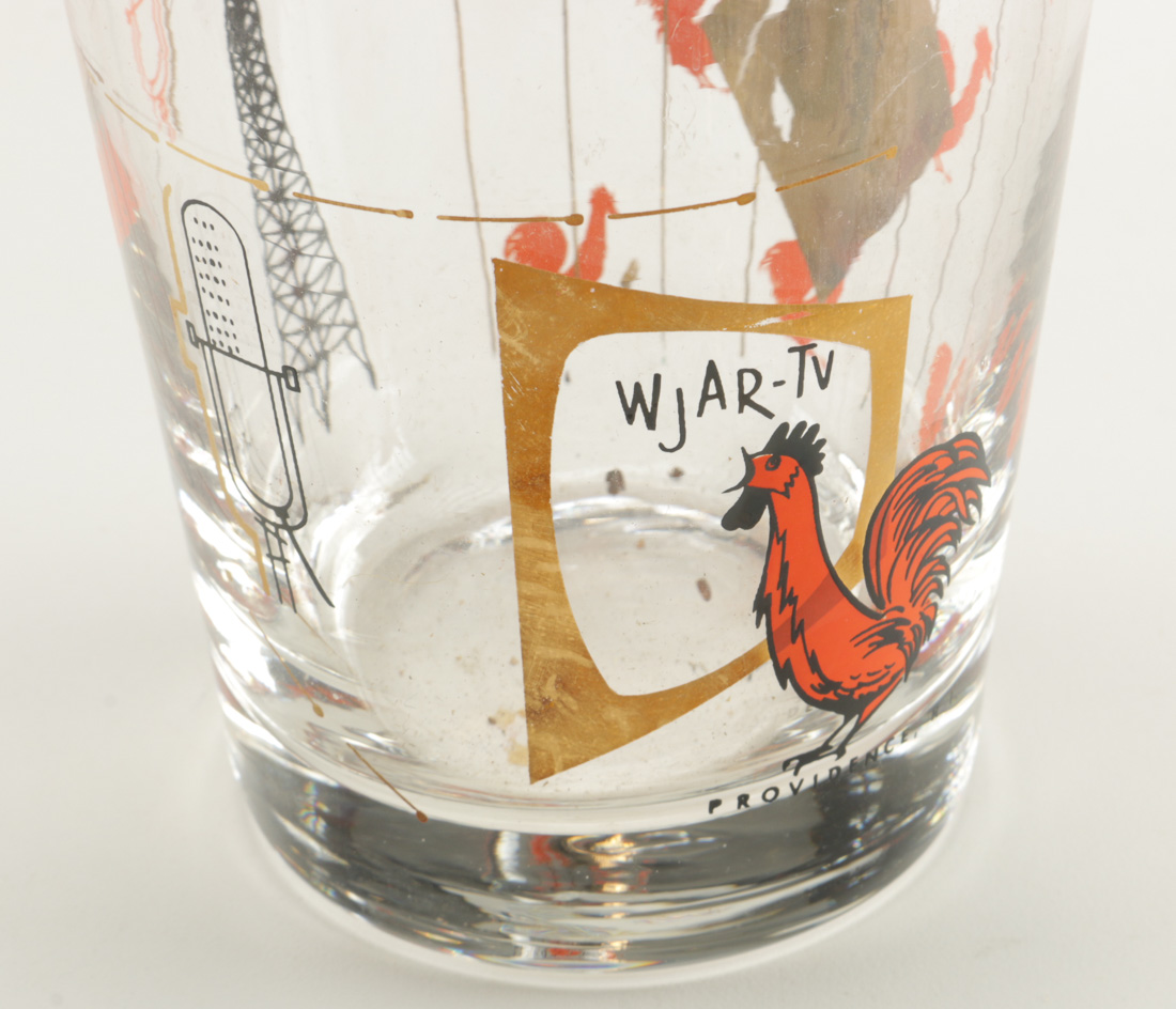 Vintage Radio Station Barware